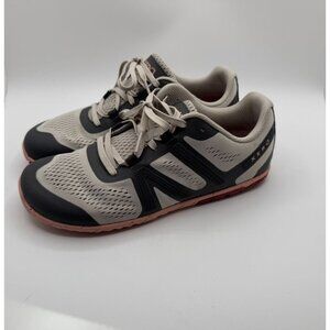 Xero HFS Shoes Women Size 8 Gray/Pink Lace Up Barefoot Zero-Drop Running Shoes